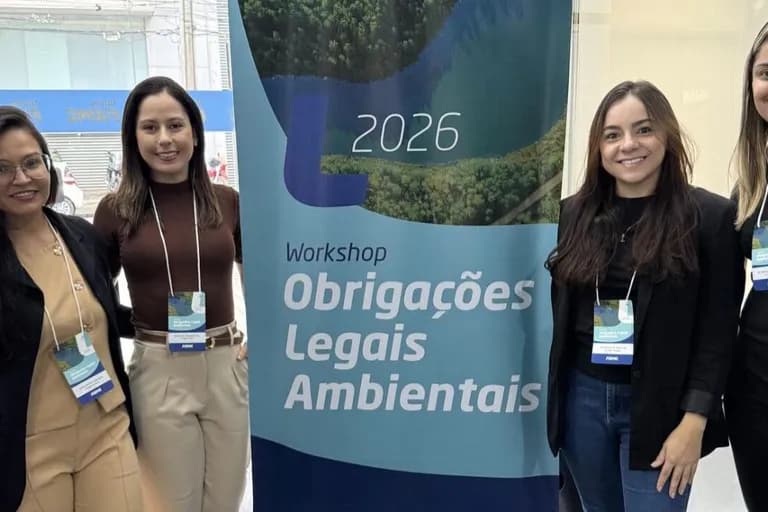 Equipe de Meio Ambiente  participa de workshop sobre  obrigações legais