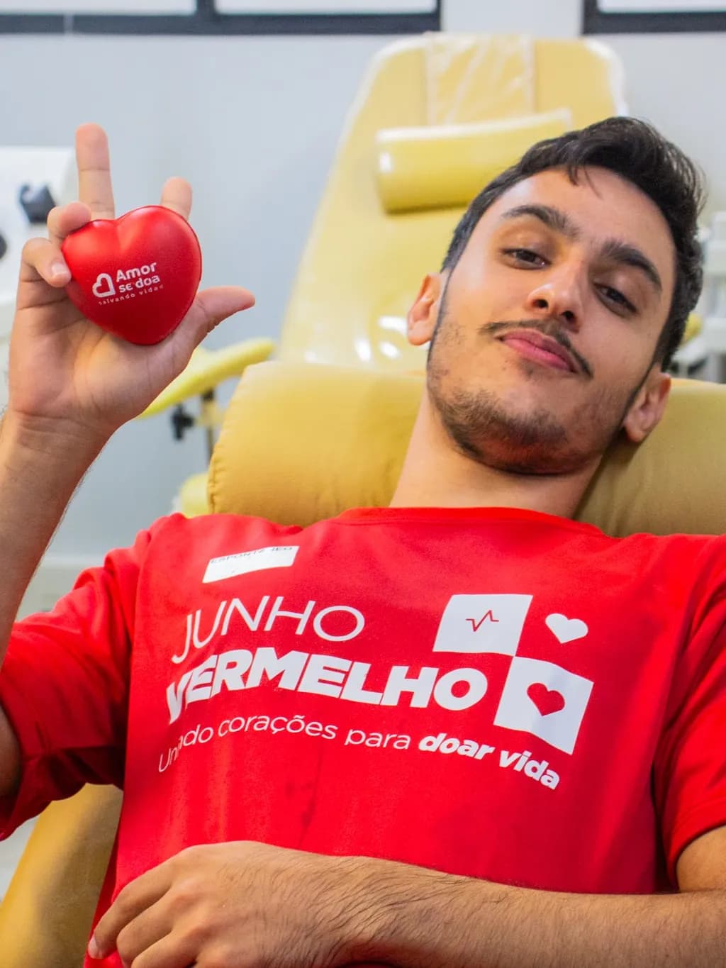 Doação de Sangue e Cabelo